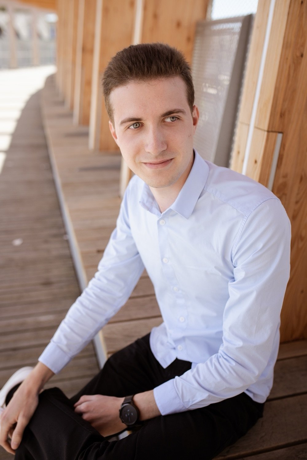Olivier, fondateur d'Angévia, consultant en intelligence artificielle à Angers